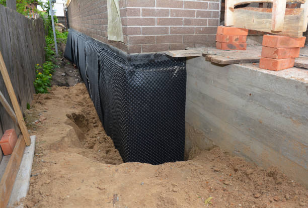 SJ Waterproofing Pros technician performing targeted Crawl Space Encapsulation assessment in Cherry Fork, OH